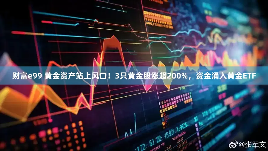财富e99 黄金资产站上风口！3只黄金股涨超200%，资金涌入黄金ETF